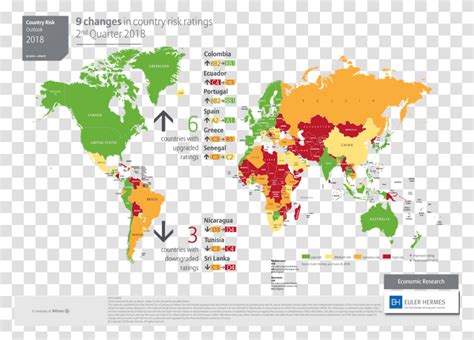 country risk map euler hermes